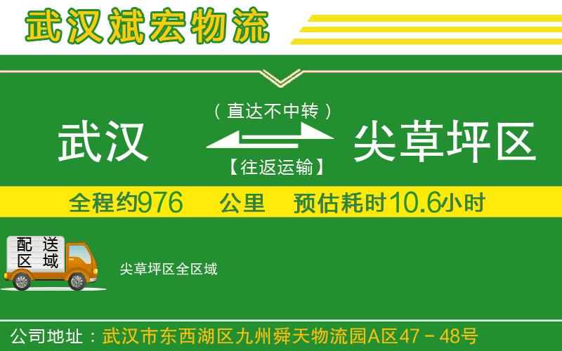 武漢到尖草坪區物流公司