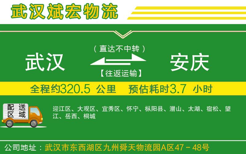 武漢到安慶貨運專(zhuān)線(xiàn)