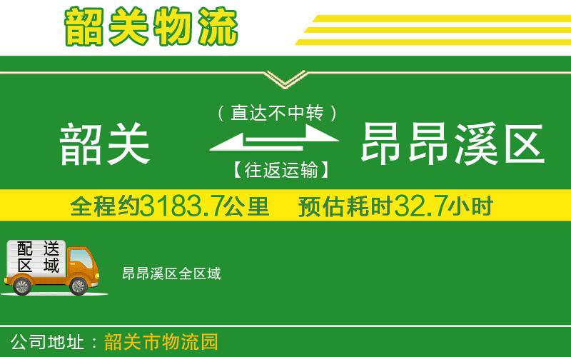 韶關(guān)到昂昂溪區物流公司