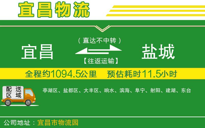 宜昌到鹽城物流公司