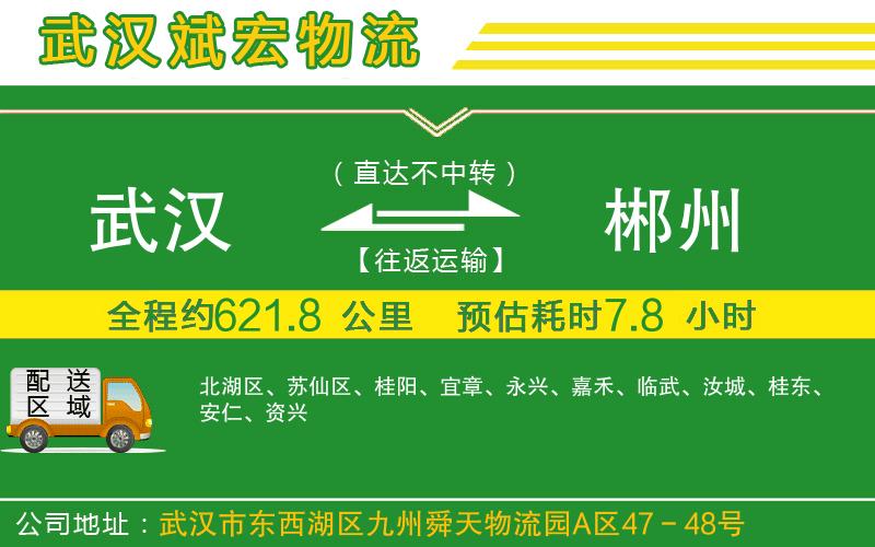 武漢到郴州貨運專(zhuān)線(xiàn)