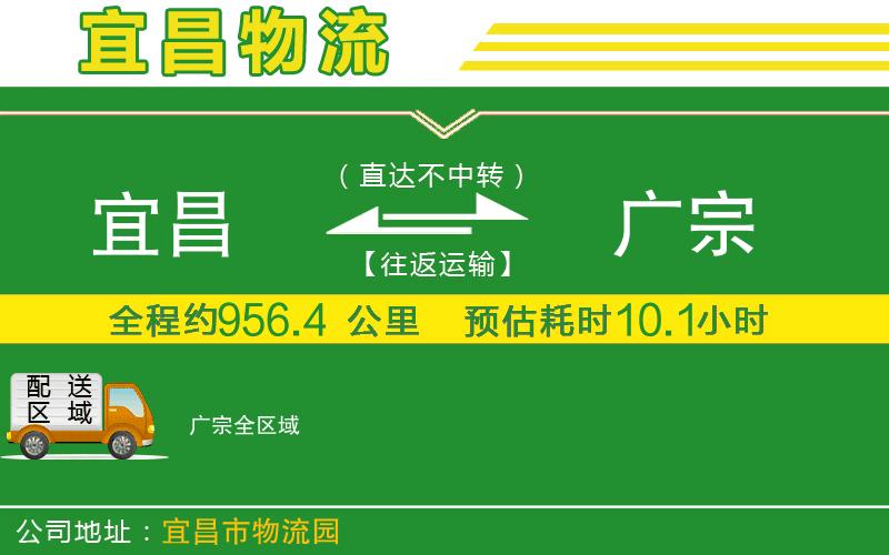 宜昌到廣宗物流公司