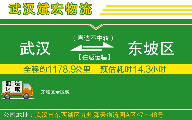 武漢到東坡區貨運公司
