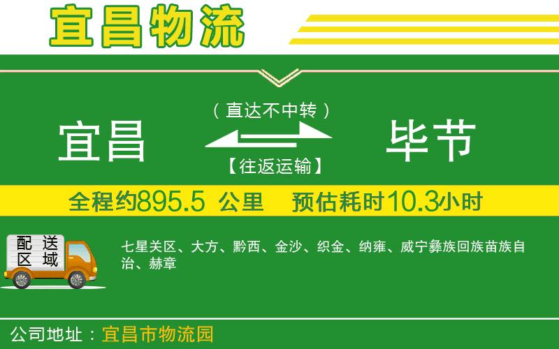 宜昌到畢節物流公司