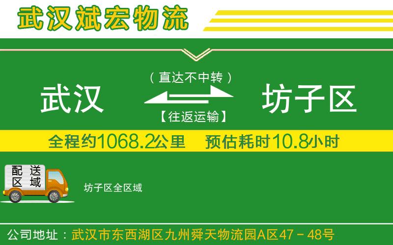 武漢到坊子區貨運專(zhuān)線(xiàn)