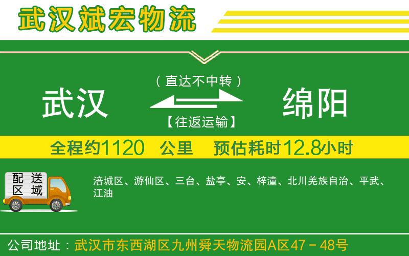 武漢到綿陽(yáng)貨運專(zhuān)線(xiàn)