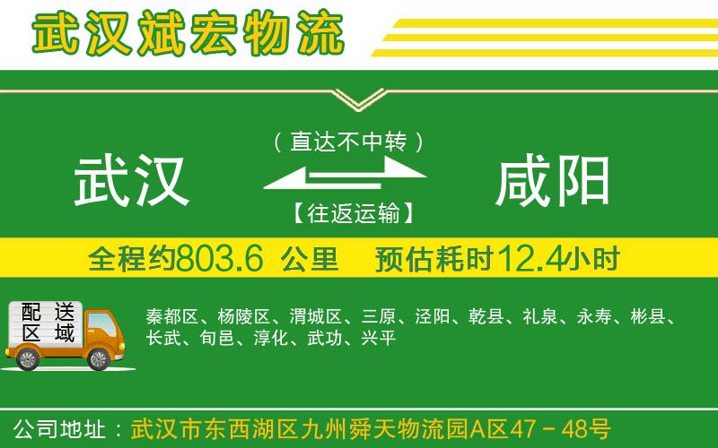 武漢到咸陽(yáng)貨運專(zhuān)線(xiàn)