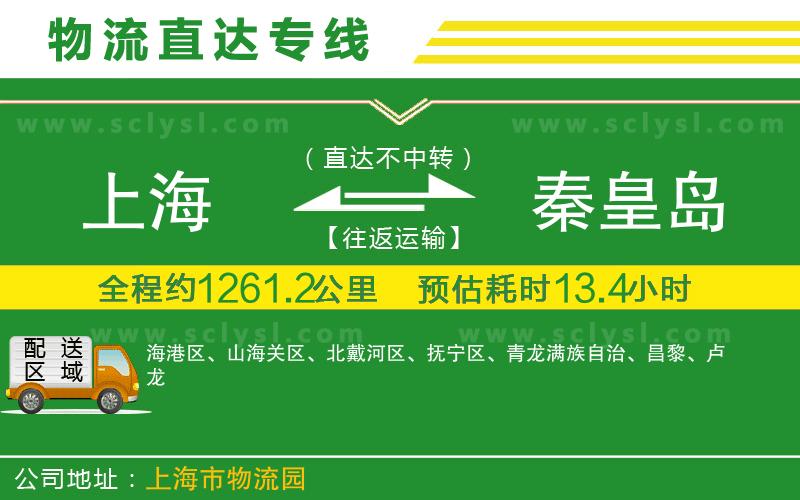 上海到秦皇島物流專(zhuān)線(xiàn)