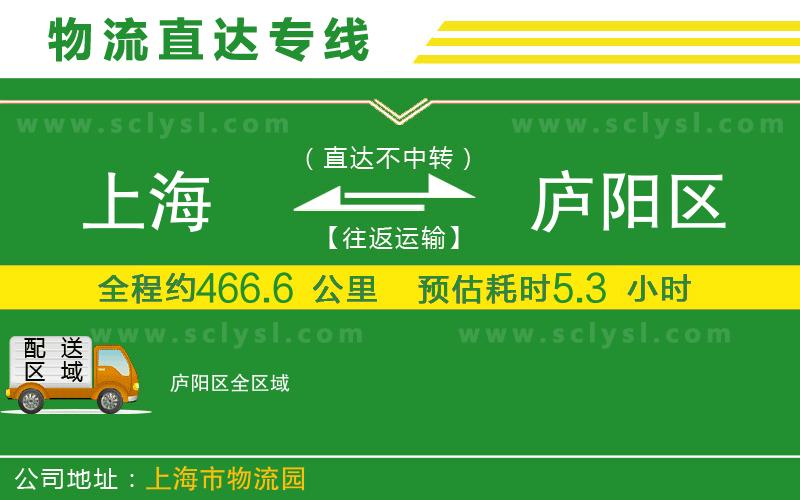 上海到廬陽(yáng)區物流專(zhuān)線(xiàn)