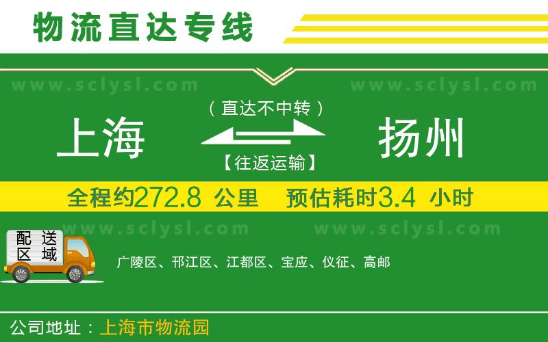 上海到揚州物流專(zhuān)線(xiàn)