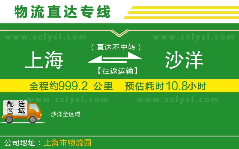 上海到沙洋物流專(zhuān)線(xiàn)