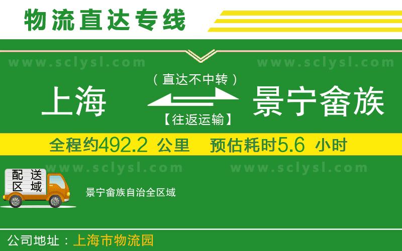 上海到景寧畬族自治物流專(zhuān)線(xiàn)