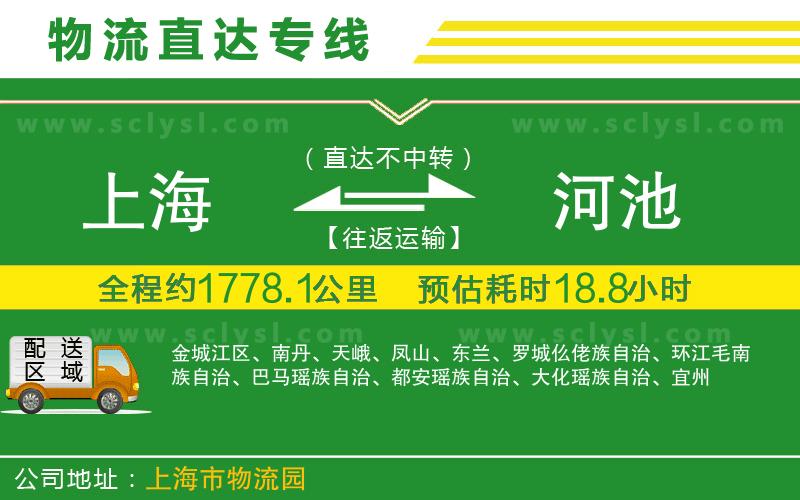 上海到河池物流專(zhuān)線(xiàn)