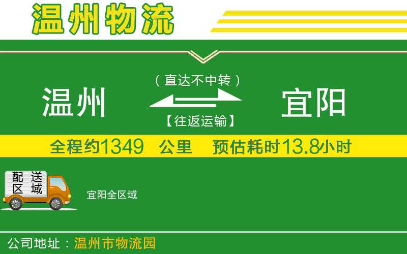 溫州到宜陽(yáng)貨運公司