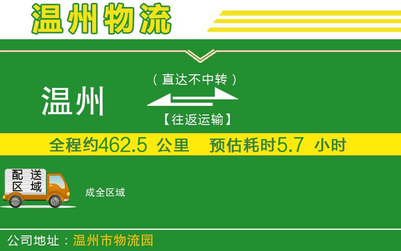 溫州到成貨運專(zhuān)線(xiàn)